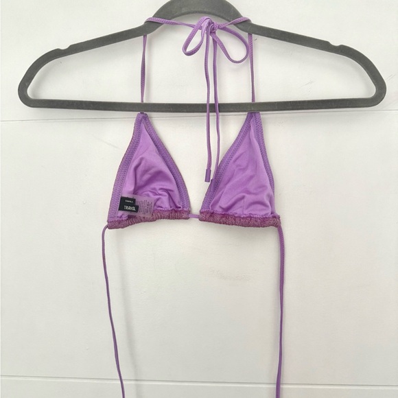 TRIANGL Swimware Pink Bikini Set – VINCA CHEE SPARKLE Top (S) + Bottom (M) - Picture 5 of 7